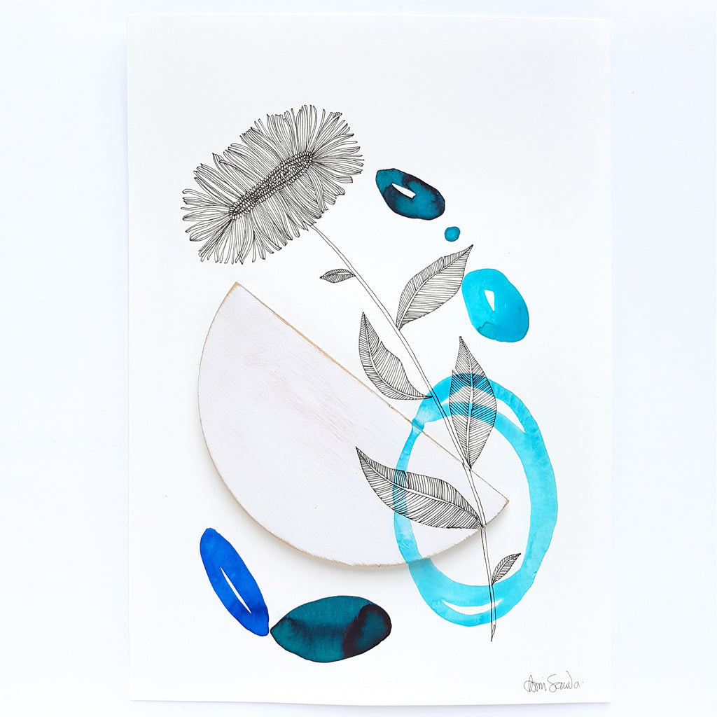 Half Moon 5 by Annie Sandano