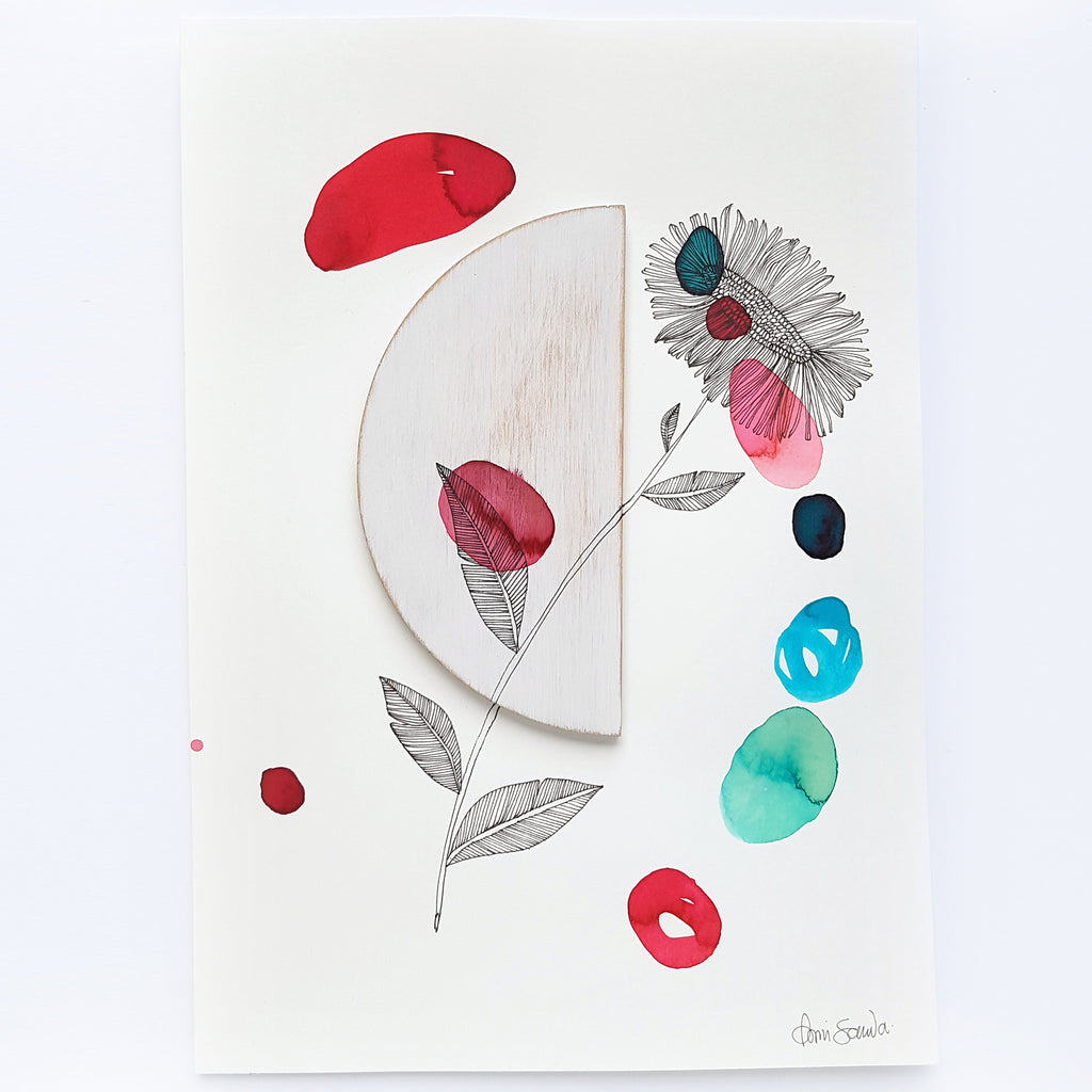 Half Moon 7 by Annie Sandano