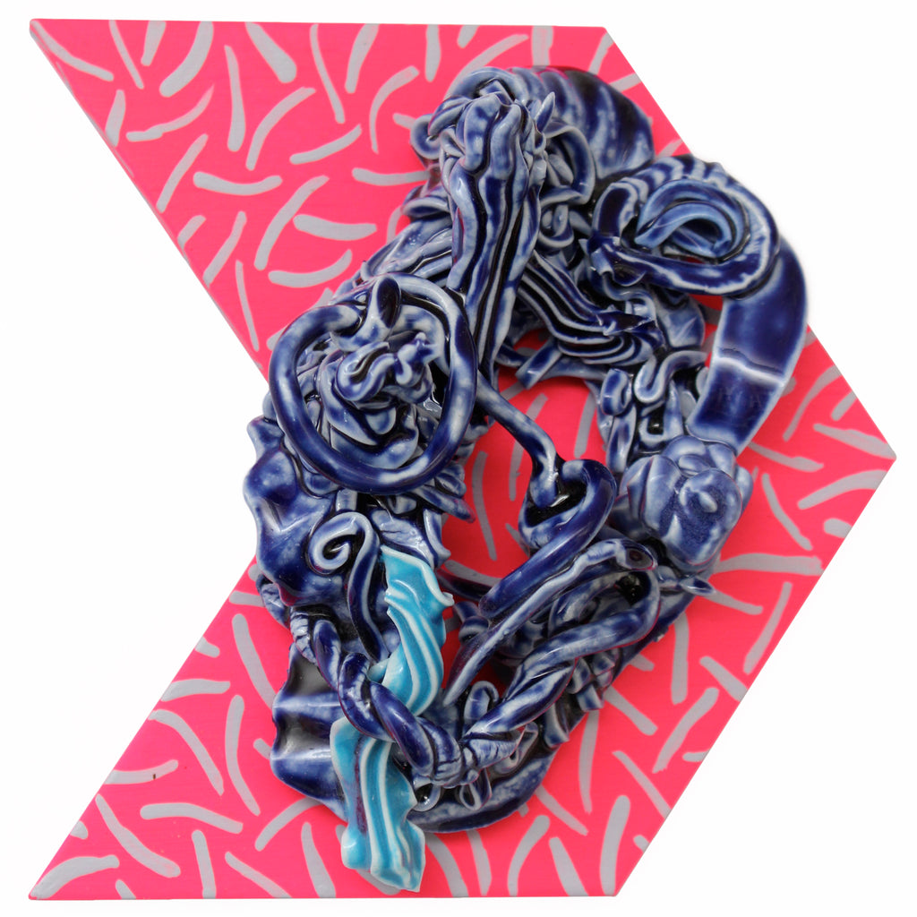 Scatterbow - cobalt by Janna van Hasselt