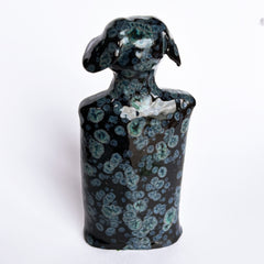 Little Black Crystal Dog #1 by Mark Rayner