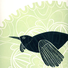 Green Tui Porohita by Annie Sandano