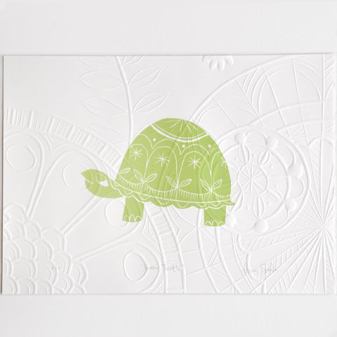 Green Turtle by Annie Sandano