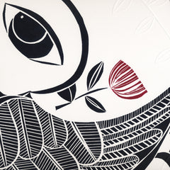 Pohutukawa Peace Dove by Annie Sandano