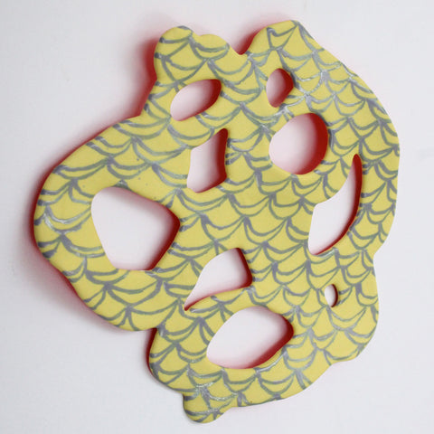 Yellow Flake by Janna van Hasselt