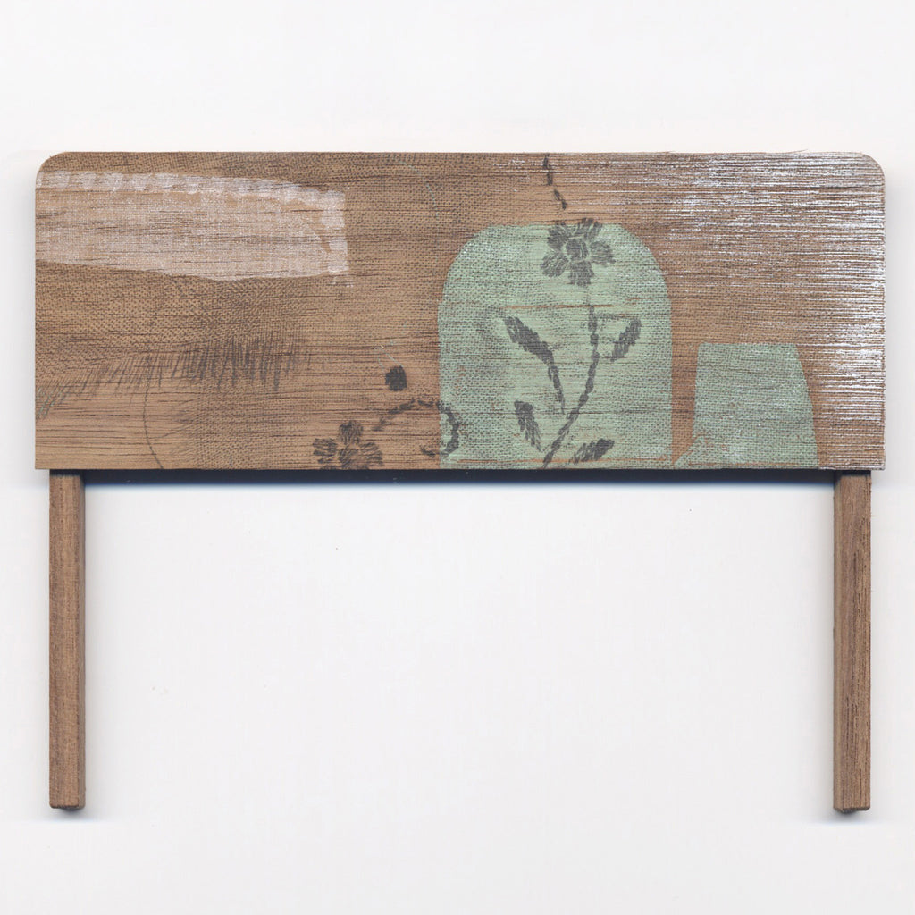 Untitled (double bedhead 1) by Rebecca Thomson