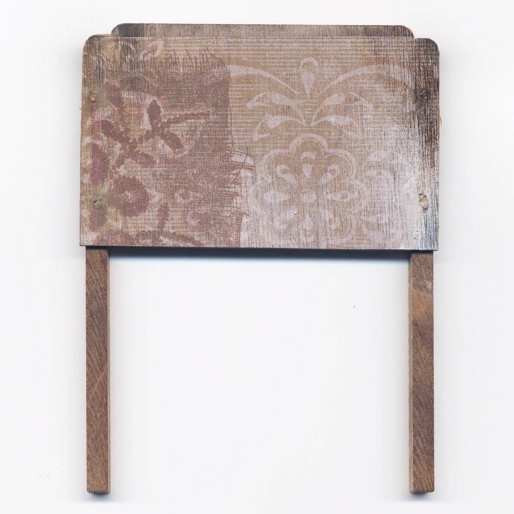 Untitled (single bedhead 1) by Rebecca Thomson